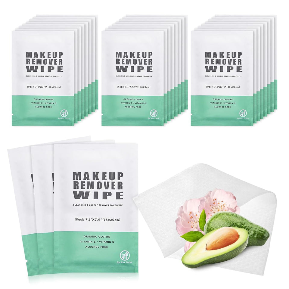 Gisdo 100-piece wipes bulk package ready for quick makeup removal on the go