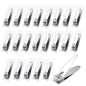 Gisdo 50-pack stainless steel nail clippers for durable home grooming.