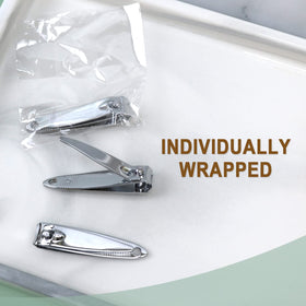 Gisdo ergonomic small handle nail clippers for comfortable trimming.