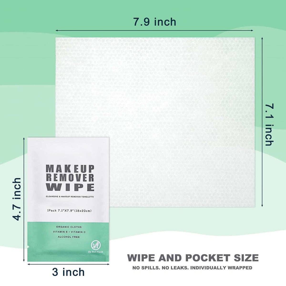 Gisdo skin-friendly wipes made from natural materials for gentle cleansing