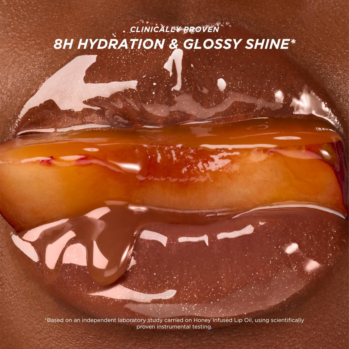 Gisou Gloss Hour Edition Raspberry Swirl lip gloss adds a light tint