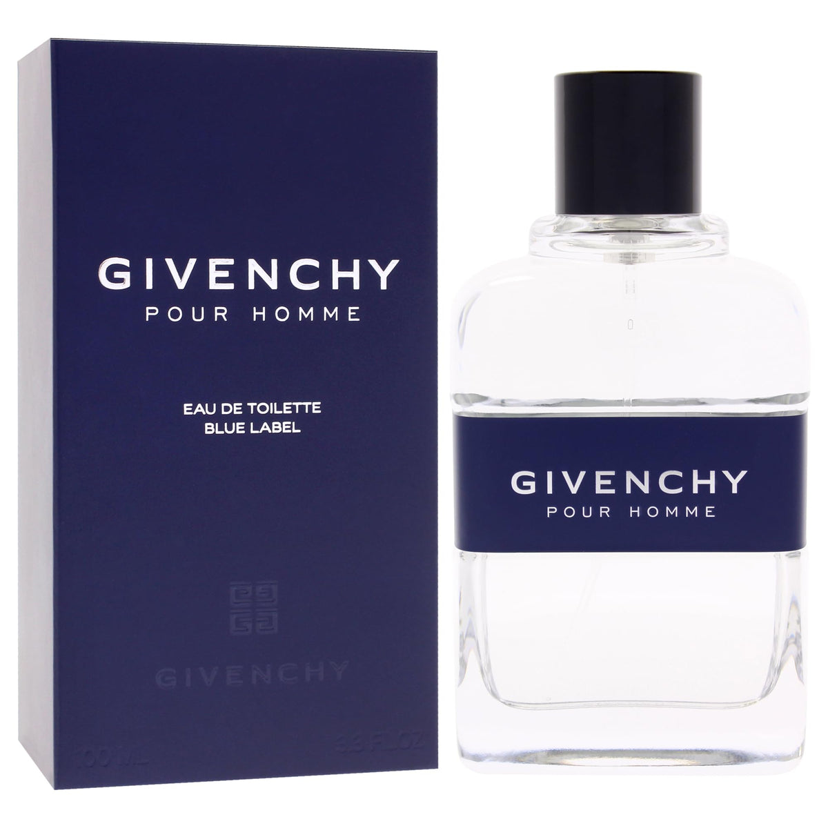 Givenchy Blue Label packaging box, presenting premium presentation and brand styling