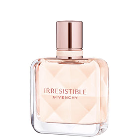 Givenchy Irresistible EDT Fraiche cap detail close-up highlighting premium packaging and femininity