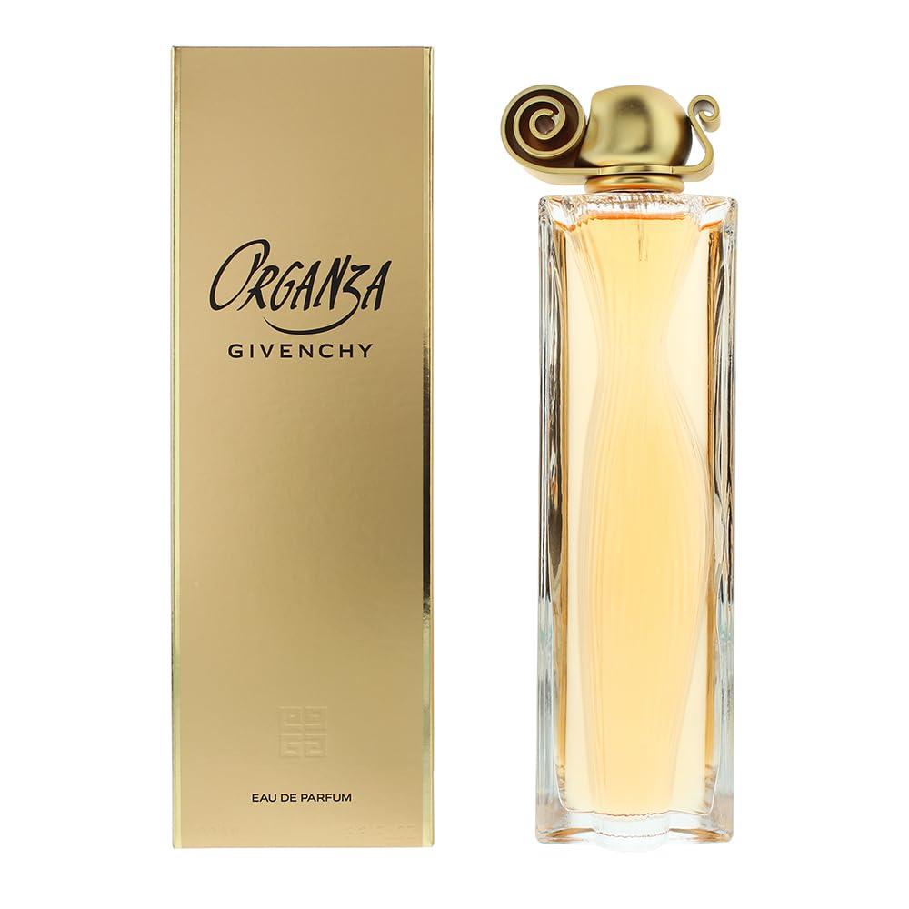 Givenchy Organza EDP bottle in box, ideal for daily elegance and gifting.