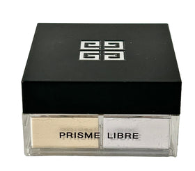 Givenchy Prisme Libre Harmony loose powder packaging shows four-shade harmony for versatile looks.