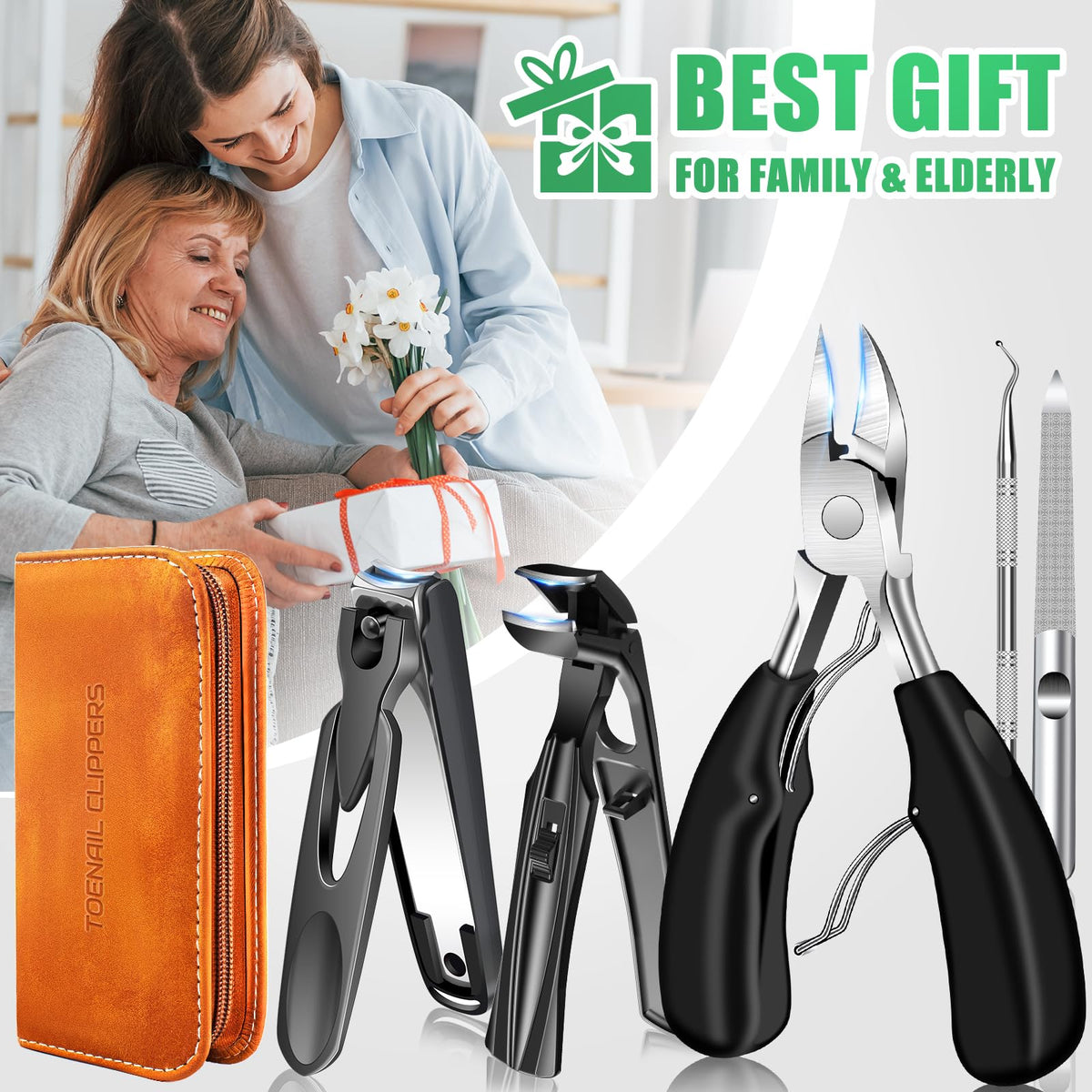 GJNL leather travel bag included keeps tools organized and portable.