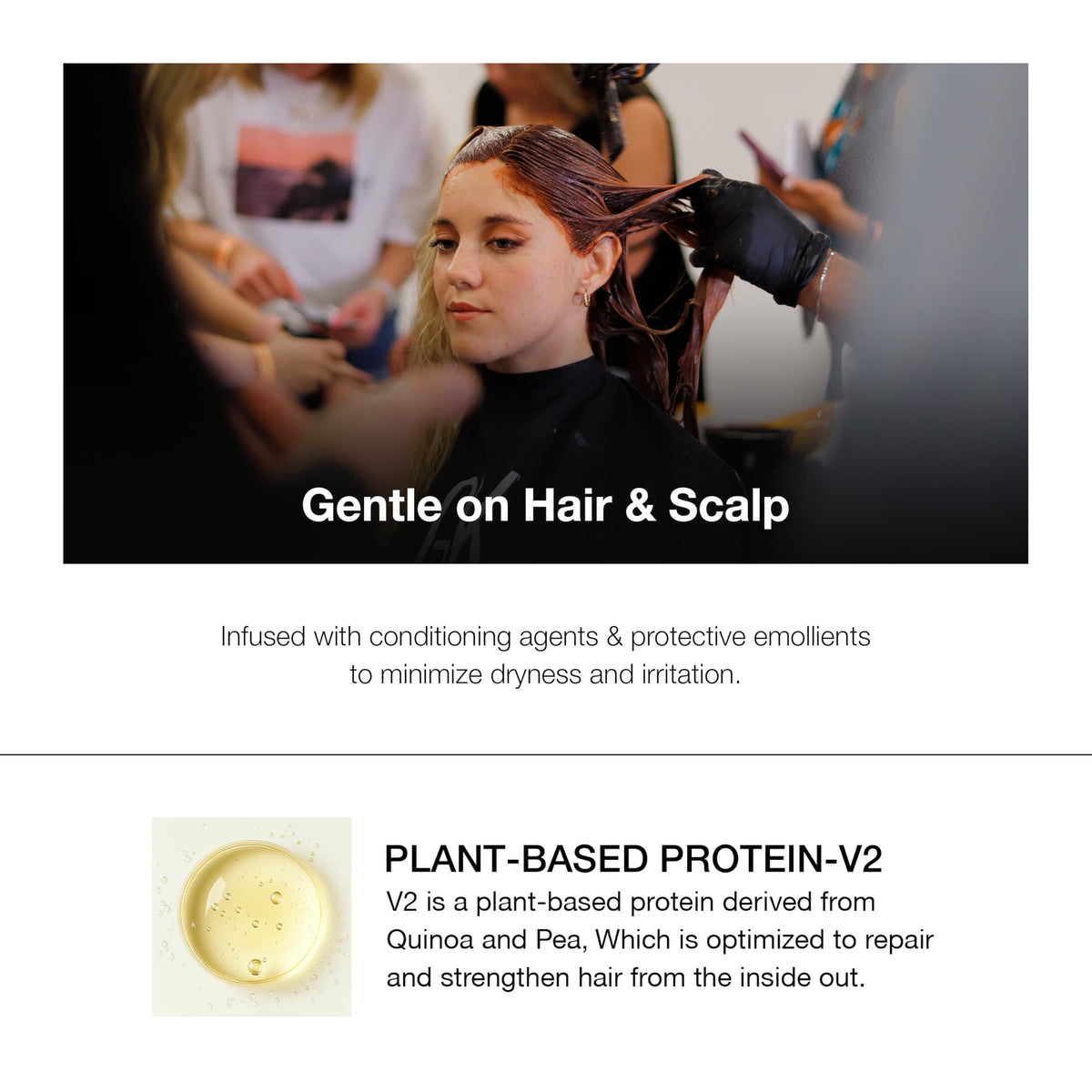 GK Hair 33.8 oz developer bottle shown for professional salon use.