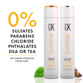 GK Hair Color Protection duo pack shot illustrating convenient 2-in-1 routine.