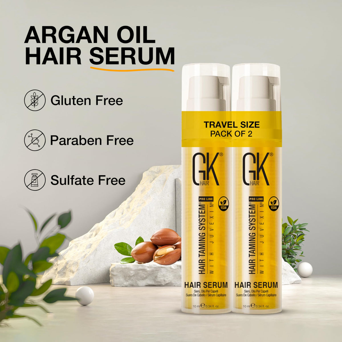GK HAIR frizz control when applying to damp or dry hair