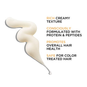 GK Hair Natural ingredients label close-up featuring seed oils and plant extracts.