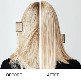 GK HAIR travel size hair oil applied to dry hair for a smooth finish