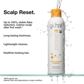 GK HAIR menthol scent adds refreshing coolness.