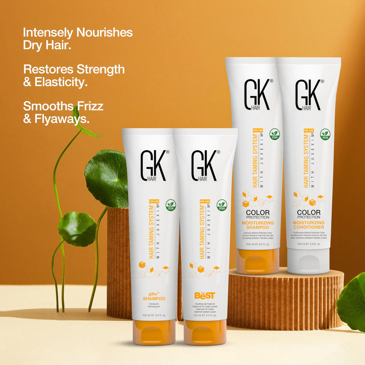GK Hair application tools gloves included for precise at-home treatment