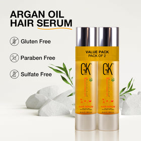 GK HAIR Pack of 2 display highlights value and convenience