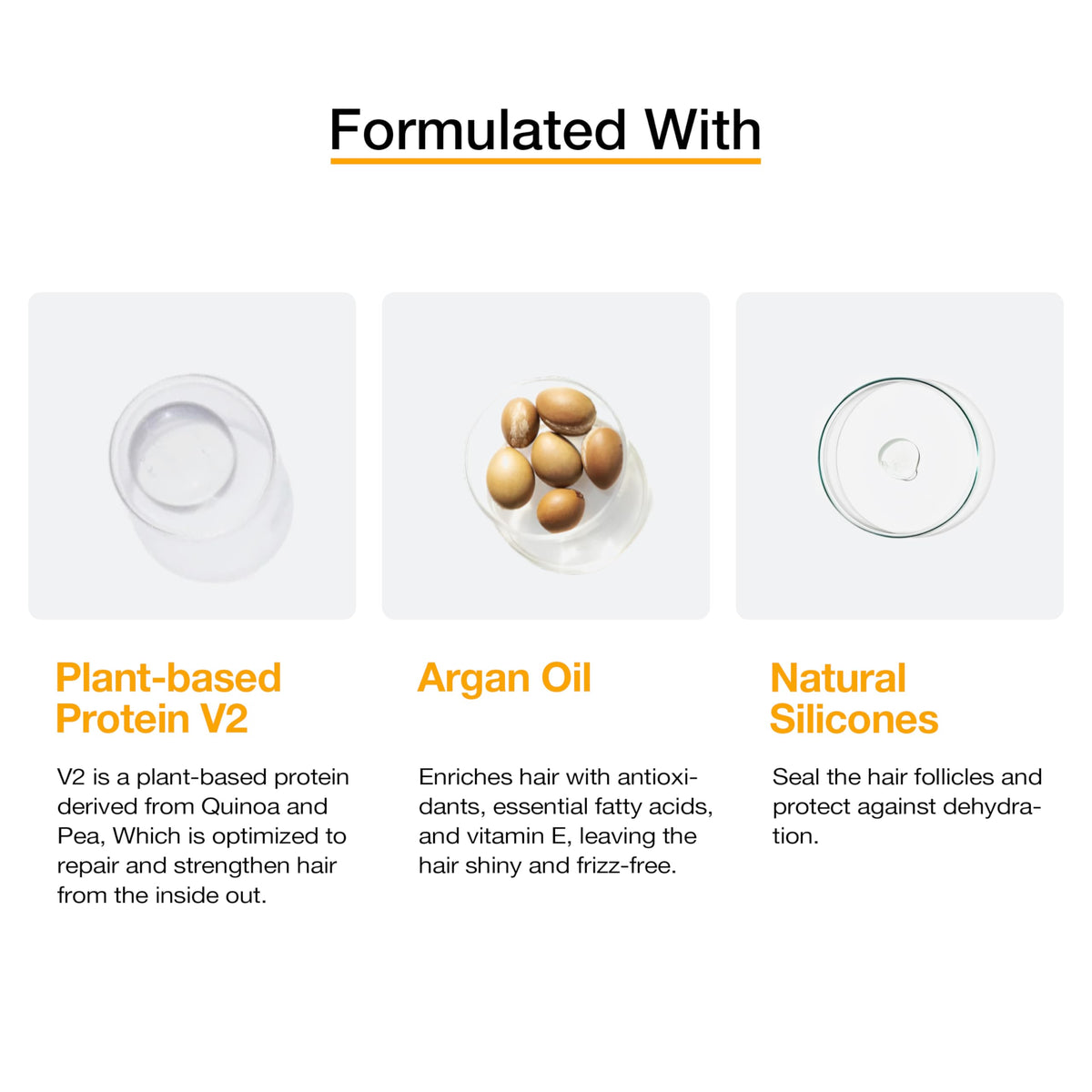 GK HAIR Weightless feel on hair after application