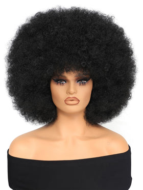 GKtineke Afro Wig 70s kinky curly for versatile styling