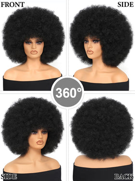 GKtineke Afro Wig breathable cap for comfortable all-day use
