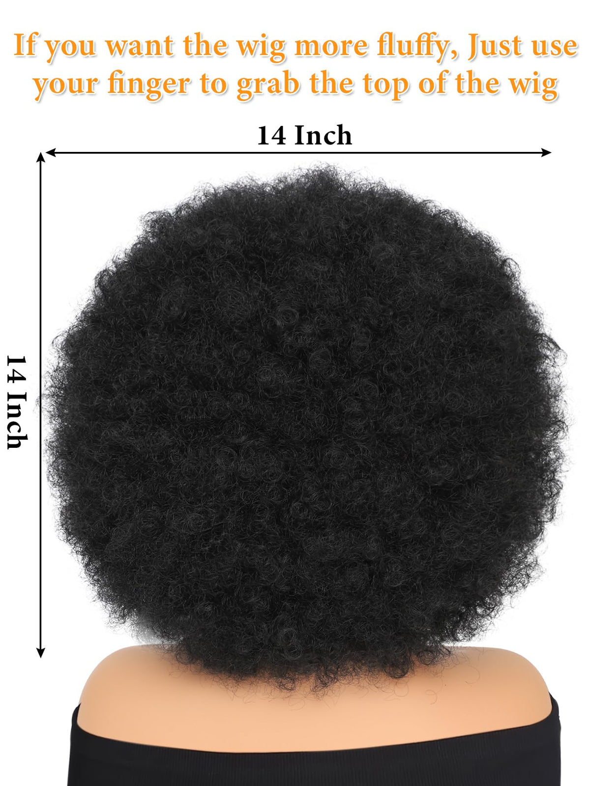 GKtineke Afro Wig cosplay party-ready for events and celebrations