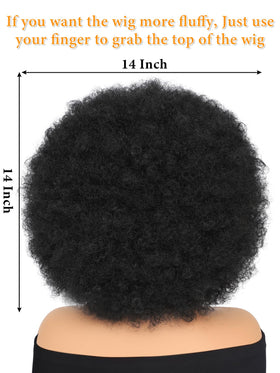 GKtineke Afro Wig cosplay party-ready for events and celebrations