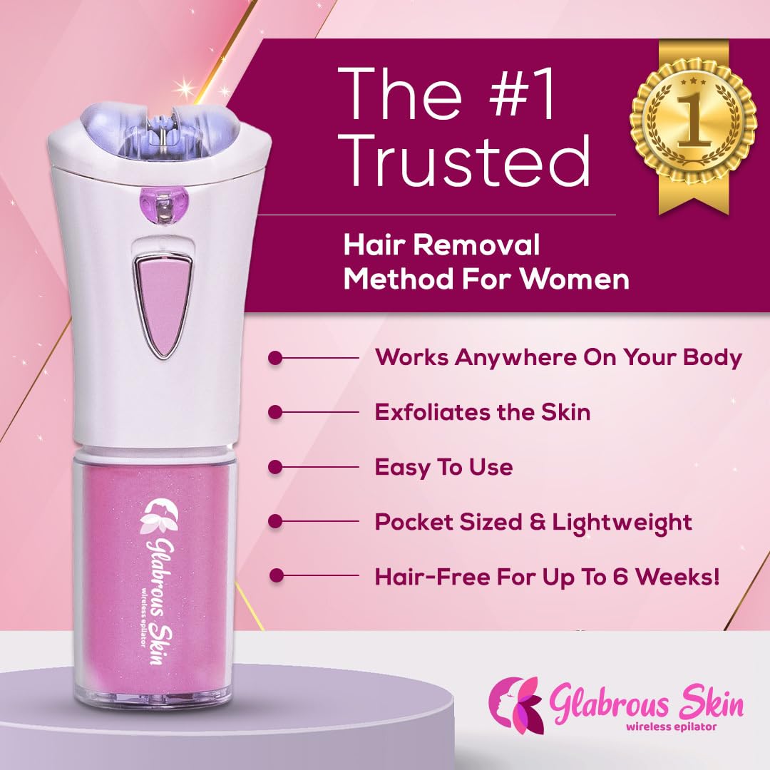 Glabrous Skin Epilator travel case ready for on-the-go grooming.