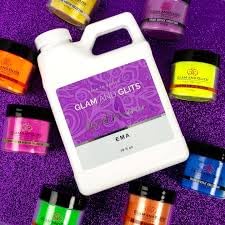Glam and Glits EMA Liquid Monomer 16 oz packaging for steady workflow