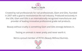 Glam and Glits EMA Liquid Monomer 16 oz texture for even coverage