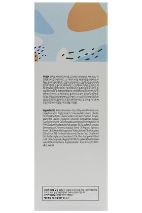 Glamfox bottle with aloe scent note suggesting soothing skincare ritual