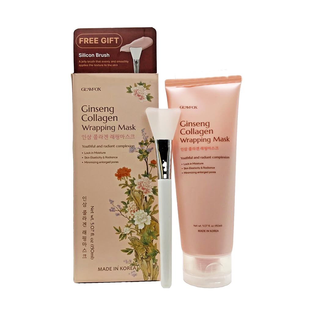 Glamfox wrapping mask texture close-up showing rich enveloping formula