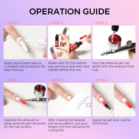 Glamonade all in one home nail art kit for DIY polish