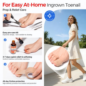Glamonade wide nail correction stickers support steady adjustments.