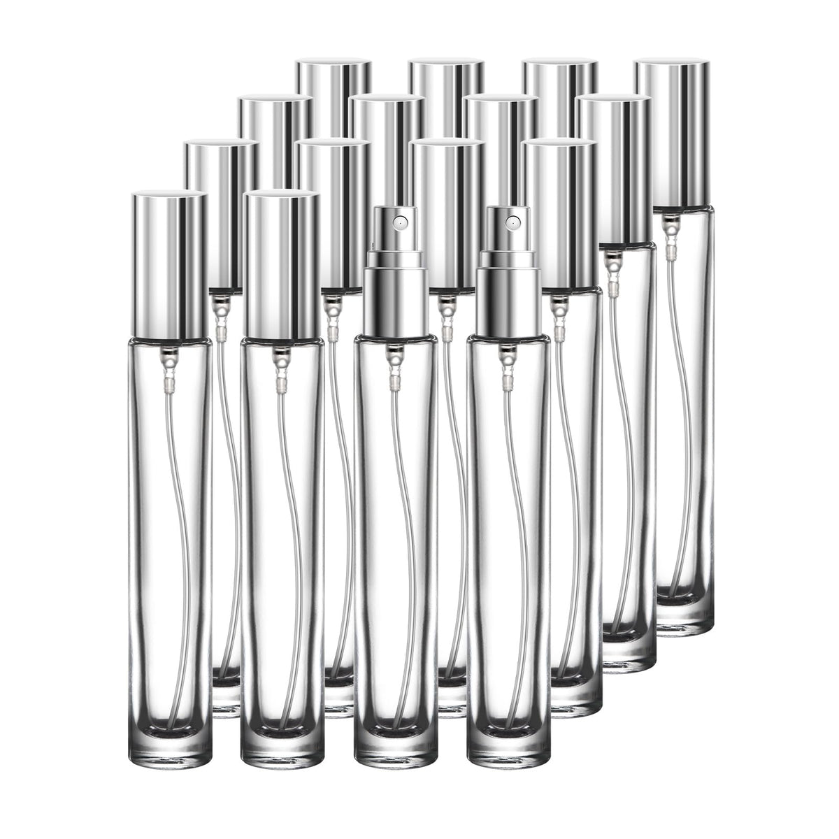 Glassfinity travel perfume bottle 10ml with compact design for on-the-go fragrance.