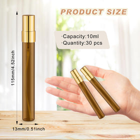 Glasstore 30-pack empty spray bottles for samples
