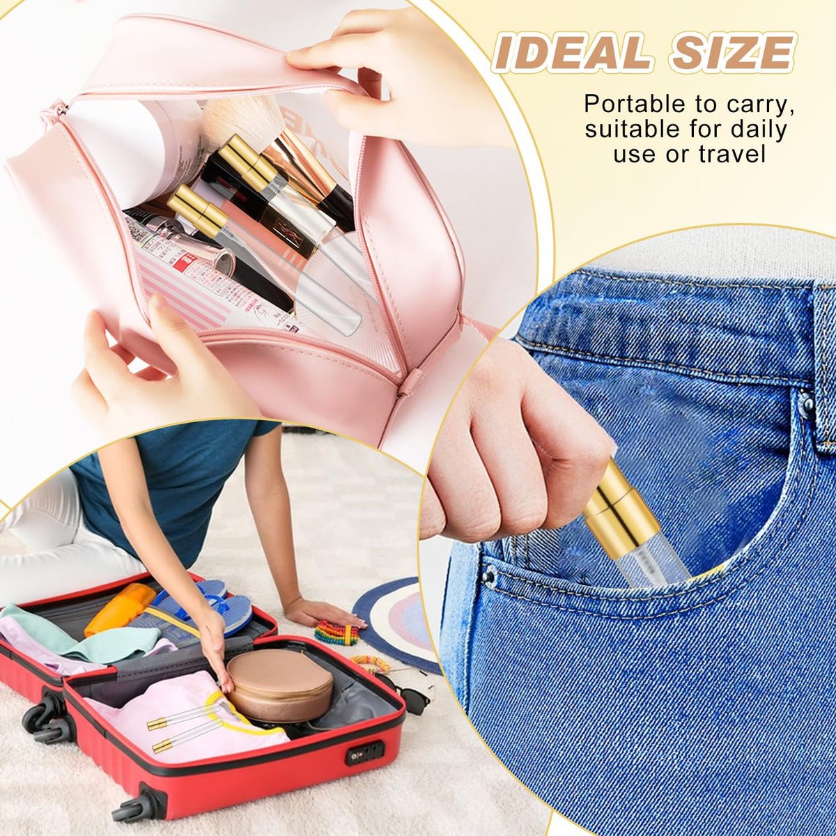 glasstore portable travel-size 10ml bottle fits into pockets and purses