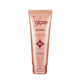 Glaze Glaziplex Bond bottle pour demonstrates at home bond repair readiness.