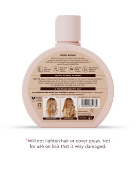 Glaze Super Gloss virgin hair use shows luminous, non-damaging shine.