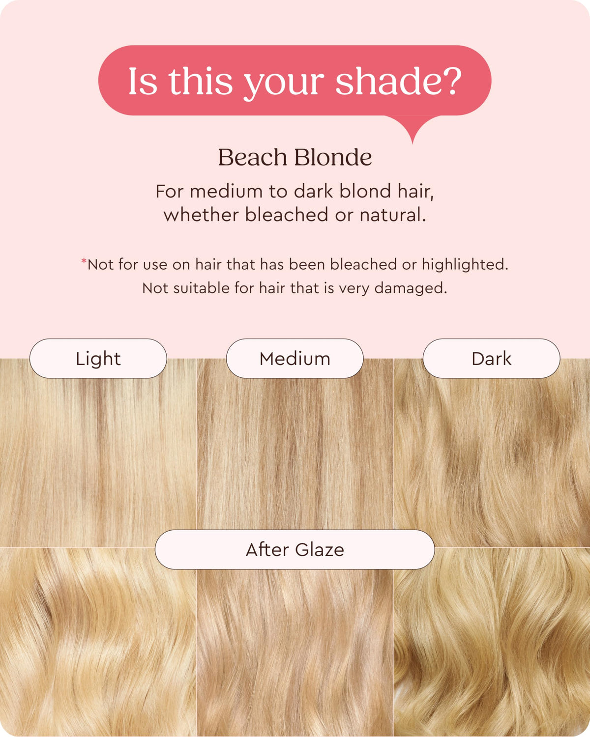Glaze Supergloss packaging with pump and logo for premium at home gloss.