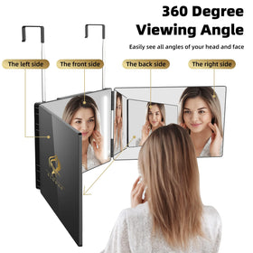 GLDDAO bright LED lighting for even illumination during grooming sessions.