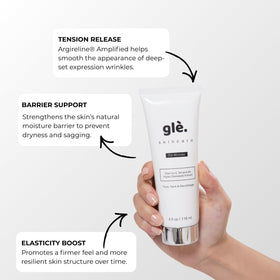 Gle Skincare unscented cream texture for sensitive skin use.