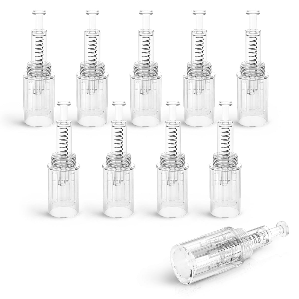 Glemme 12-pack replacement cartridges packaging for convenient at-home tattoo use