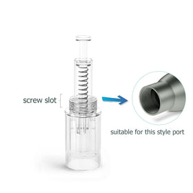 Glemme cartridge body translucent to monitor remaining ink