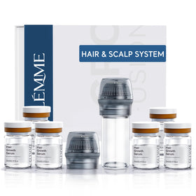 Glemme micro infusion system hair kit for simple at-home scalp care and improved routine