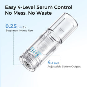 Glemme single-use serum container highlights hygienic convenience and portability.