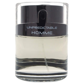 Glenn Perri Unpredictable Pour Homme spray, easy application for all-day freshness.