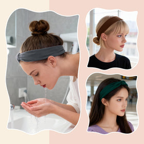 GLIDESMOOTH headbands easy-care fabric ensures durable daily use.