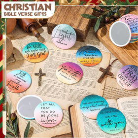 GlikCeil durable tinplate and plastic mirror for everyday use.