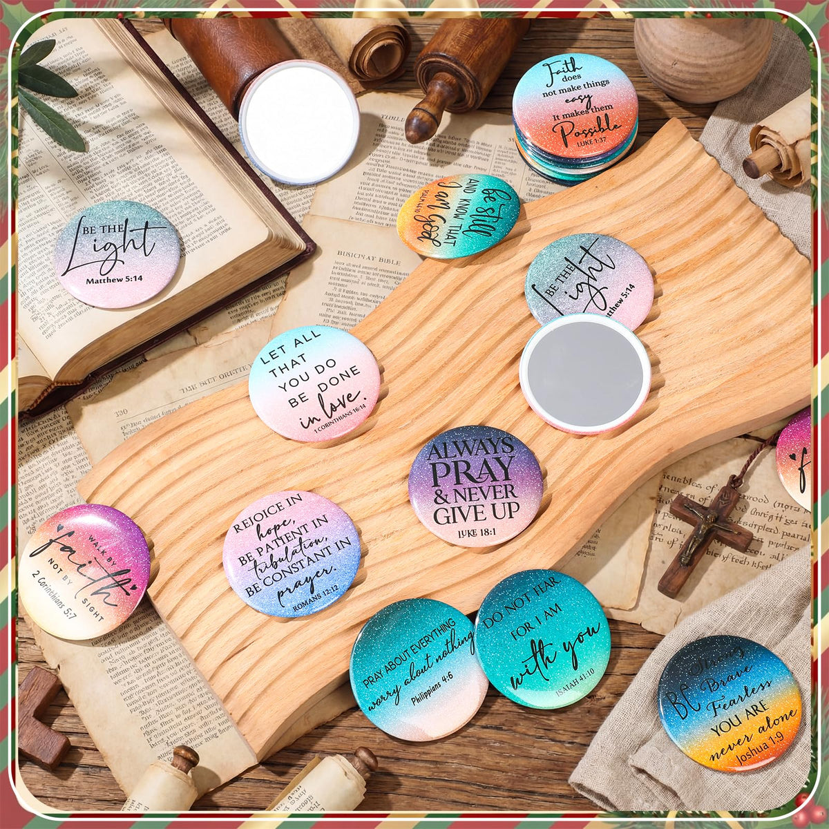GlikCeil mirrors ideal for Easter, Christmas, and church events.