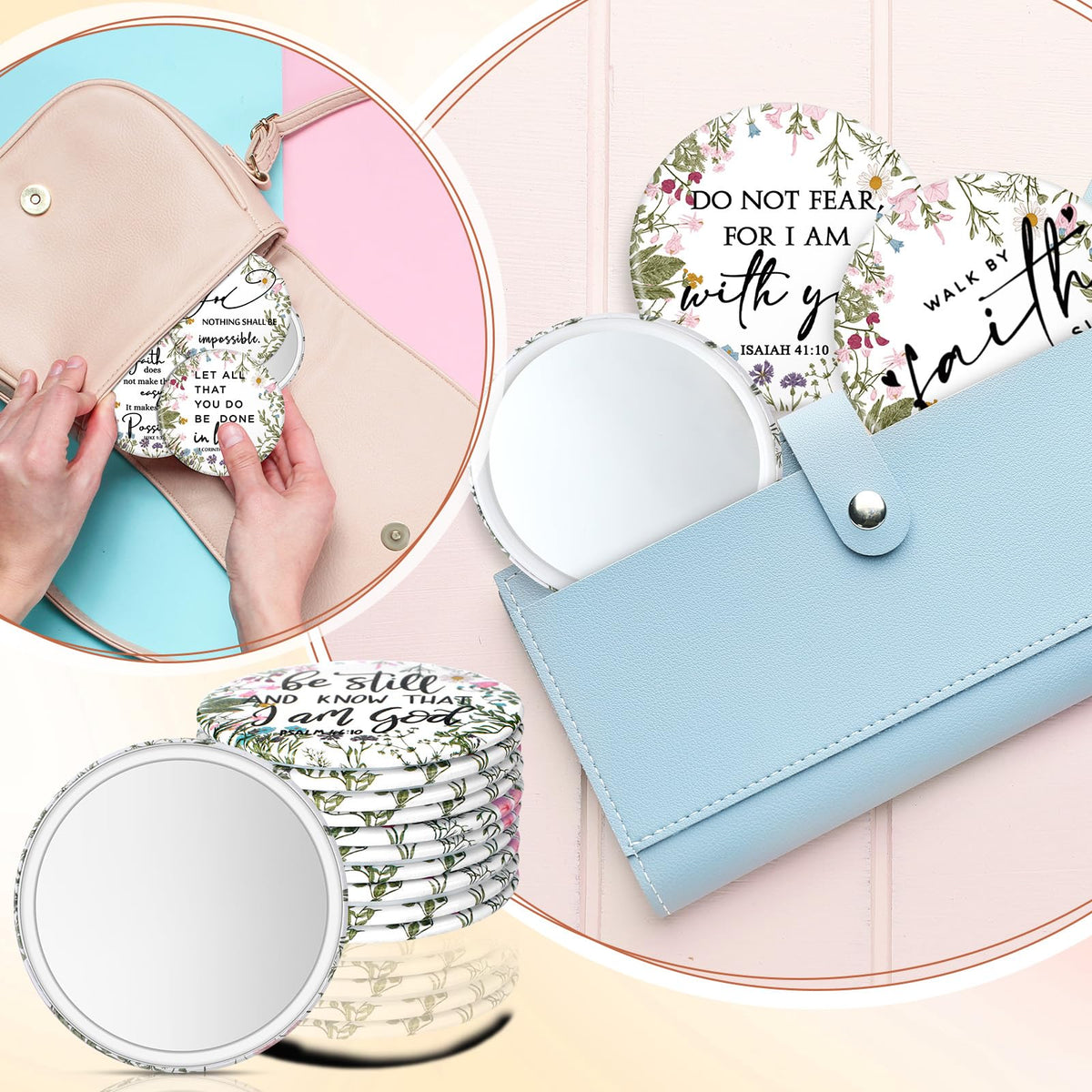 GlikCeil mothers-day compact mirror gift pack ideal for gifting.