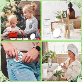 GlikCeil Mother's Day Sunday School gift compact mirror set