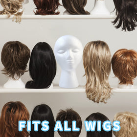 GliSun foam head suitable for multi-use wig display