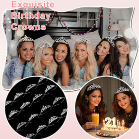 GLITJOY crowns suit role-play, classrooms, and festive decorations for creativity.